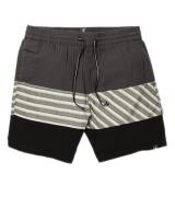 VOLCOM Forzee Herren Sommer-Shorts Baumwoll-Shorts gestreifte Board-Sh...