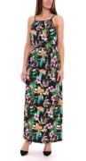 Laura Scott Damen Maxikleid ärmelloses Sommerkleid mit Blumenmuster 12...