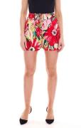 Aniston CASUAL Damen Sommer-Shorts Jersey Shorts mit Allover Blumen-Pr...