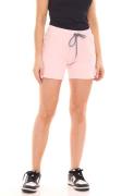 DELMAO Damen Sweat-Shorts kurze Hose mit seitlichen Eingriffstaschen 5...