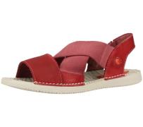 softinos Teul580Sof Damen Sandalette mit gekreuztem Riemen Sommer-Lats...