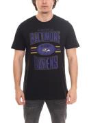 NEW ERA NFL Baltimore Ravens Herren Baumwoll-Shirt trendiges Kurzarm-S...