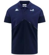 Kappa X ALPINE Formel 1 F1 Angai Herren Polo-Shirt Baumwoll-Oberteil K...