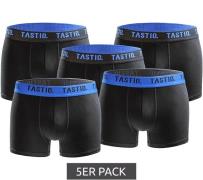 5er Pack TASTIQ Herren Boxershorts in Geschenkbox Baumwoll-Unterhose T...