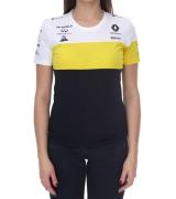 Le Coq Sportif Fomel 1 F1 Renault Damen T-Shirt Kurzarm-Shirt Baumwoll...