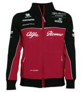 ALFA ROMEO Herren Sweat-Jacke mit Stehkragen Baumwoll-Jacke Freizeit-J...