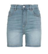 Denim Project Damen Jeans-Shorts stylische Denim-Hose mit Five-Pocket-...