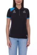 Kappa X ALPINE Formel 1 F1 Damen Polo-Shirt Baumwoll-Oberteil mit HYDR...