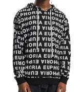 vsct Clubwear Endless Herren Hoodie mit Allover "EUPHORIA"-Druck Kapuz...