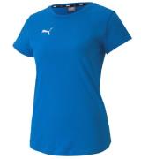 PUMA TeamGoal23 Damen T-Shirt Sport-Shirt Baumwoll-Shirt mit Logo-Patc...