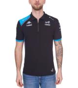 Kappa X ALPINE Formel 1 F1 Herren Polo-Shirt Baumwoll-Oberteil mit HYD...