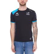 Kappa X ALPINE Formel 1 F1 Herren T-Shirt mit HYDRO WAY PROTECTION-Tec...