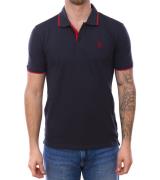 U.S. POLO ASSN. Herren Polo-Shirt Basic-Shirt Baumwoll-Shirt Kurzarm-S...