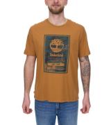 Timberland All Over Herren Freizeit-Shirt stylisches Sommer-Shirt mit ...