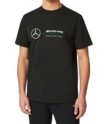 Mercedes-Benz AMG Petronas F1 Large Logo Herren T-Shirt mit großem Fro...