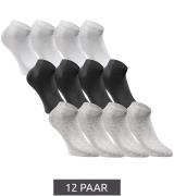 12 Paar JACK & JONES Short Sock Sneaker-Socken Sport-Strümpfe Baumwoll...