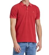 GANT Sunfaded Equestrian Red Herren Polo-Shirt Regular Fit Baumwoll-Sh...