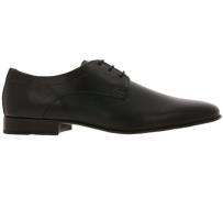 MANZ Anzug-Schuhe elegante Glattleder-Schnürschuhe Exclusiv AGO Braun