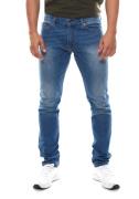 roberto cavalli Man Woven Stretch-Jeans schmal geschnittene Herren 5-P...