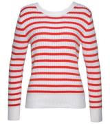 Aniston Strick-Pullover neckischer Damen Herbst-Pulli mit maritimem Ri...