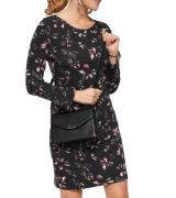 Zabaione Rosalie Mini-Kleid feminines Damen 3/4-Arm Kleid mit Blumen-M...