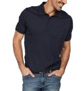 bugatti Polo-Hemd leichtes Polo-Shirt für Herren mit Logostickerei Nav...