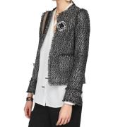 bruno banani Tweed-Jacke angesagte Damen Bouclé-Jacke Große Größen Sch...