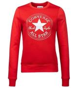 Converse Metallic Chuck Patch Crew Rundhals-Pullover cooler Damen Frei...