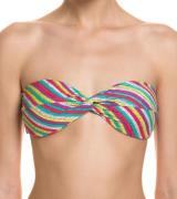 BILLABONG Neckholder-Bikini farbenfrohes Damen Bandeau-Oberteil Bunt