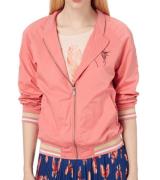 Pepe Jeans Bomber-Jacke stylische Damen Outdoor-Jacke mit floralen Sti...