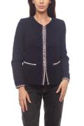 GUIDO MARIA KRETSCHMER Blazer modische Damen Kurz-Jacke mit kontrastfa...