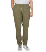 NAPAPIJRI Milbank Leinen-Hose luftige Damen Sommer Stoff-Hose Khaki