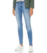 MUSTANG Jasmin Jeans super bequeme Jeggings für Damen Blau