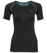 odlo Laufshirt bequemes Damen Sport-Shirt seamless Schwarz