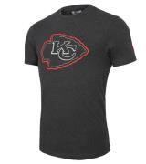 NEW ERA Kansas City Chiefs NFL Logo Outline Herren T-Shirt Baumwoll-Sh...