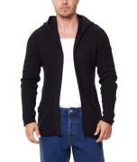 REDEFINED REBEL Cabe Knit Herren Strick-Jacke verschlussloser Cardigan...