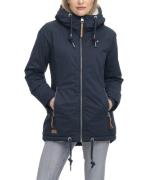 ragwear Zuzka Winter-Jacke kuschelige Damen Jacke mit Kapuze und Teddy...