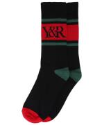 YOUNG & RECKLESS Grand Socks lang geschnittene Strümpfe 700025 Schwarz