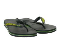 havaianas Brasil stylische Zehen-Trenner mit Brasilien-Logo Badelatsch...