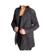 ZHRILL Ellie Damen Blazer eleganter Business-Blazer mit Leo-Print-Must...