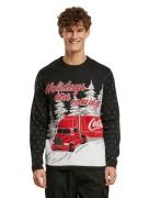 ONLY & SONS Xmas Reg 5 Cola Rundhals-Strickpullover in Dunkelmarinebla...