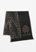 roberto cavalli Schal Schwarz/Beige
