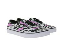 VANS Authentic Kinder Canvas-Sneaker im Zebra-Design Schnür-Schuhe mit...
