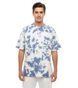 A.P.C. Herren T-Shirt aus Baumwolle in Batik-Optik – Adrien Tee Weiß/I...