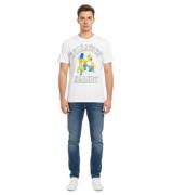 Chinatown Market Herren T-Shirt Familien-OG unifarbenes Design mit auf...