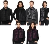 edler roberto cavalli Schal für Damen und Herren Halstuch aus reiner W...