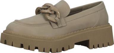 Bequeme BULLBOXER Slipper Schlupfschuhe für Damen 173000F4S BONE Beige