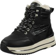 Trendige MUSTANG Stiefelette Schnürschuhe für Damen 1480-602-9 Schwarz