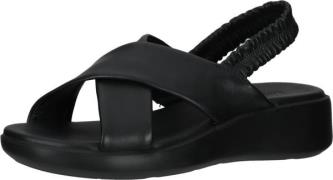 Elegante Legero Sandalen Schlupfschuhe für Damen 2-000261 100 Schwarz