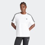 Lässige adidas 3-Stripes Damen T-Shirt im Originals Look Basic IR8051-...